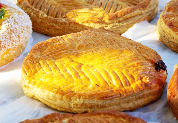 Galette des rois Praline rose