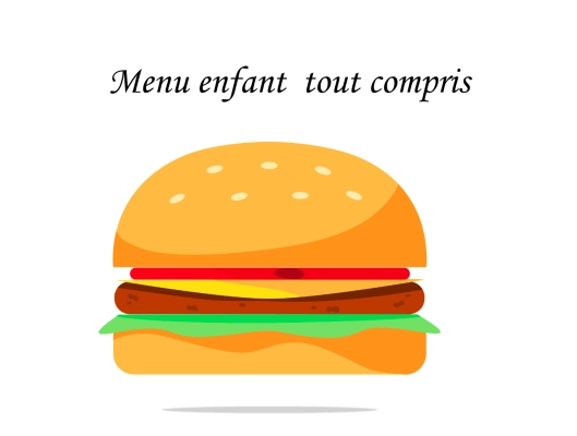 Repas enfant (repas assis)